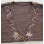 Breipatroon - Bolero met borduursel