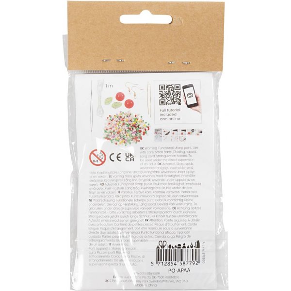 Mini DIY Kit Sieraden - Elastische armband en oorbel Mini DIY Kit Sieraden - Elastische armband en oorbel