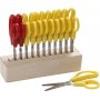 Kinderschaar - ronde punt - 12,5 cm - 12 st