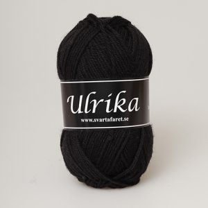 Black Sheep Ulrika garen 50g - Zwart (01) Black Sheep Ulrika garen 50g - Zwart (01)