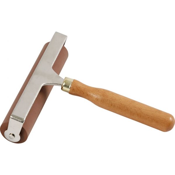 Rubberen rol/linoleumrol - 14,7 cm