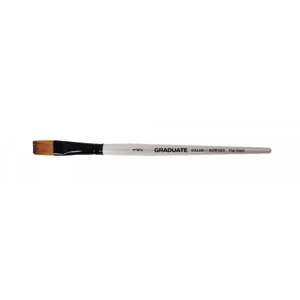 Acrylborstel Graduate Synthetische Flat Wash