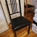 Klant imago Imitatie nappaleer Zwart - 140 cm