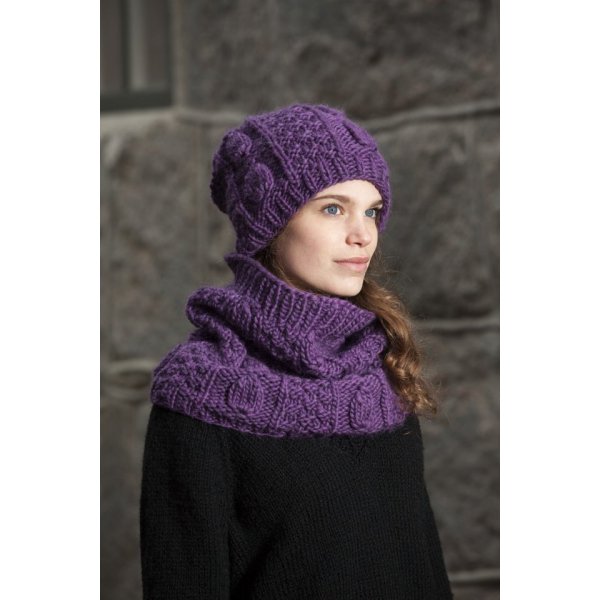 Breipatroon - Muts en sjaal polo (warme winter)