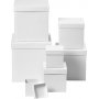 Dozen - wit - vierkant - 7 st