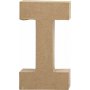 Kartonnen letter - I - 6 cm