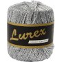Lurexgaren - zilver - 25 gr