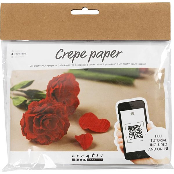 Mini DIY Kit Crpepapier - Rozen