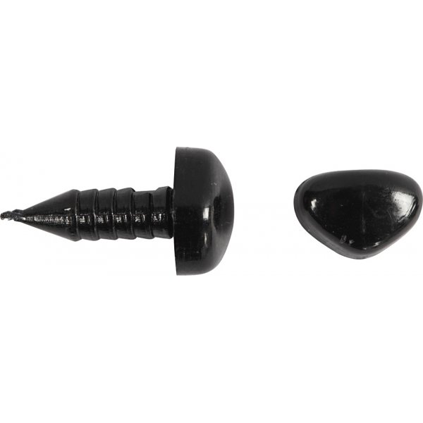 Ogen en neuzen voor modellering - Zwart Ogen en neuzen voor modellering - Zwart