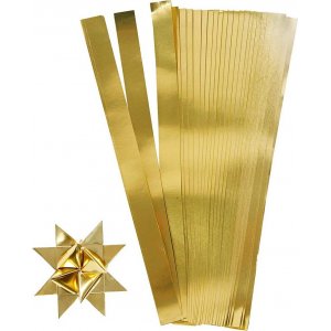 Sterrenstroken - goud - Ø4,5 cm - 100 stroken Sterrenstroken - goud - Ø4,5 cm - 100 stroken