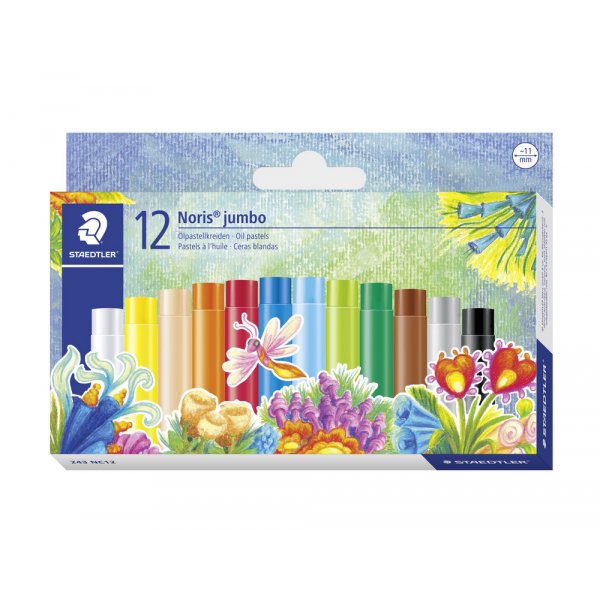 Oliepastel Noris Jumbo 11mm - 12 kleurpotloden