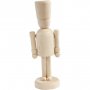Houten figuur - Notenkraker - 13cm