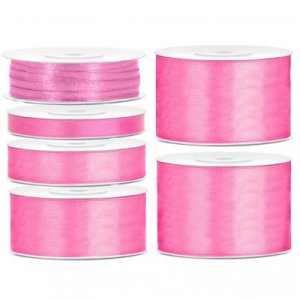 Satijnen lint - 25 m - Roze Satijnen lint - 25 m - Roze