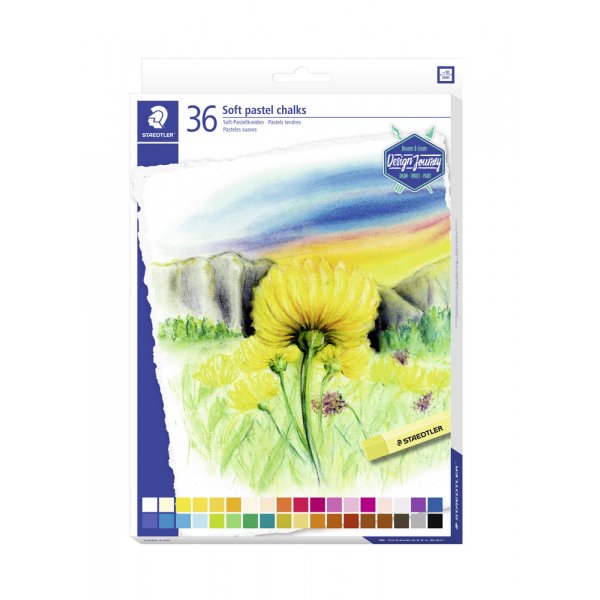 Zachte pastelkleuren - 36 kleurpotloden