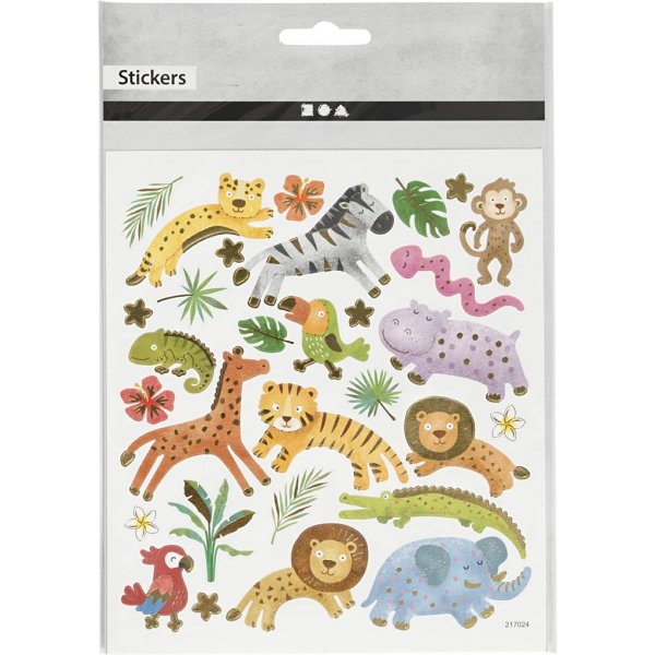 Stickers - wilde dieren Stickers - wilde dieren