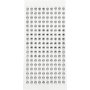 Strasstenen - zilver - 5 mm - 144 st