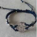 Klant imago Koord gewaxt katoen � 1 mm / 6 m - blauw
