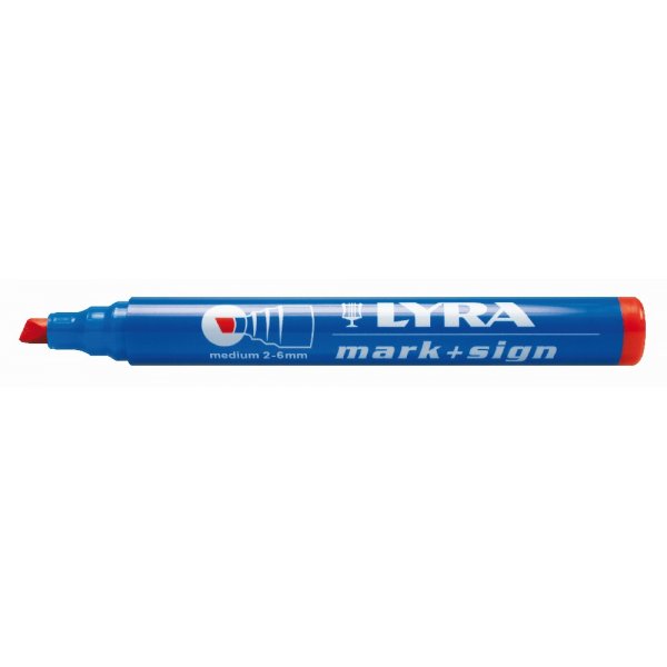 Permanente marker Mark&Sign 2-6 mm - Rood