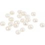 Zoetwaterparels op draad - 4-6 mm - Parelmoer - 40 cm