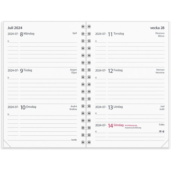 Kalender 24/25 - Klein Studiejaar - Fashion Line