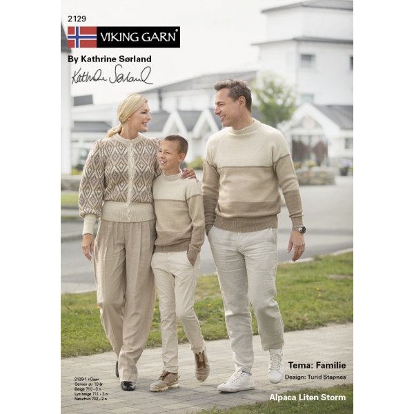 Patrooncatalogus Viking Family (2129) - Alpaca Little Storm