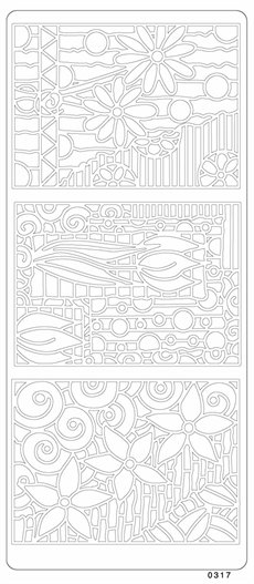 Peel-offs - Kaartpatroon 1