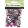 Strasstenen - paars - Rond - 6+9+12 mm - 360 st