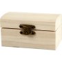 Schatkist/sieradendoos - 9 x 5,2 x 4,9 cm - 10 st