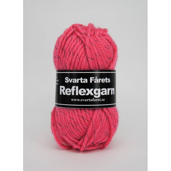 Zwart schaap reflecterend garen 50g