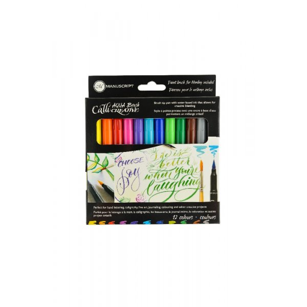 Brushpennen Aqua Marker
