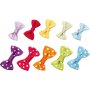 Vlinder - strikken - gemengde kleuren - 20 st