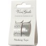 Washite tape - zilver - huisjes en stippen - folie - 2 x 4 m