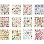 Boekje met stickers - Kerst - 2 x 12 vellen