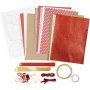 Knip- en plakset - Kerstkleuren