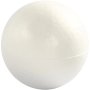 Piepschuim bollen - wit - Ø7 cm - 5 st Piepschuim bollen - wit - Ø7 cm - 5 st