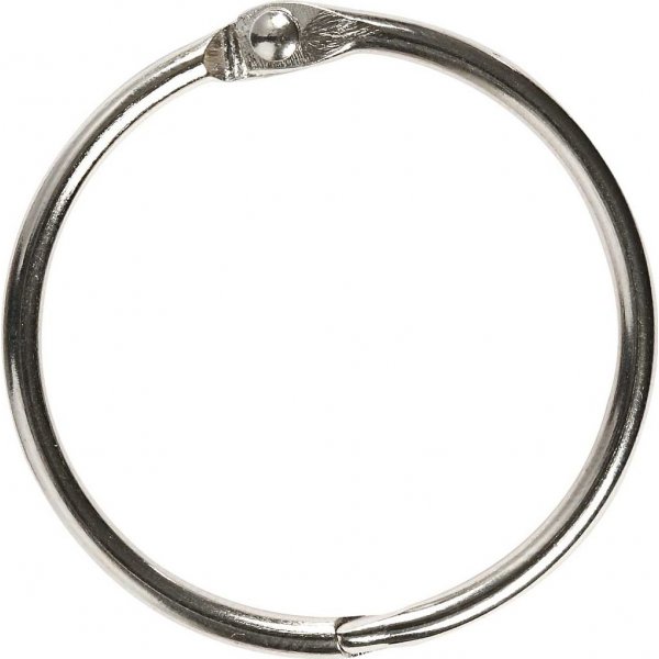 Boekenring - 38 mm - 8 st