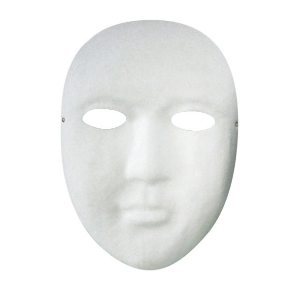 Maskers 12 stuks 22x15 cm