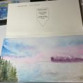 Klant imago Aquarelblok Koudgeperste Bogen 300g - 15x30 cm