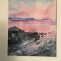 Klant imago Aquarelblok Gelijmd Ruw bosje Bogen 300g - 23x31 cm