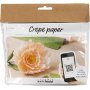 Mini DIY Kit Crpepapier - Pioenroos
