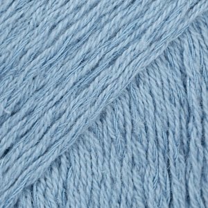 DROPS Belle Uni Color garen - 50g - Denimblauw (15)