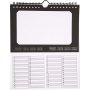Eeuwigdurende kalender - 19 x 23 cm - 6 st