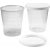 Beker met deksel - 30 ml - 75 st Beker met deksel - 30 ml - 75 st