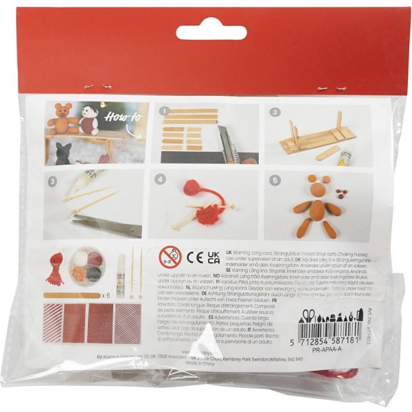 Mini DIY Kit Kerstmandeur - Kerstcadeaus Mini DIY Kit Kerstmandeur - Kerstcadeaus