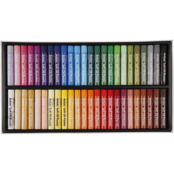 Mungyo Oliepastels - gemengde kleuren - 48 st Mungyo Oliepastels - gemengde kleuren - 48 st