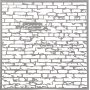 Sjabloon - muur - 30,5 x 30,5 cm