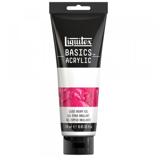 Acryl medium - Liquitex Basics Additives - 250ml - Tub Gloss Heavy Gel