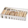 Natur Line Penselen - nr. 00+0+1+2+4+8+12+14+20+22 - bord - 10 x 12 stuks