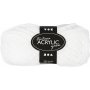 Fantasia Acrylgaren - wit - 50 gr