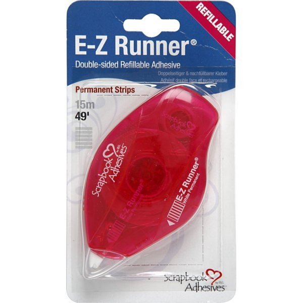 EZ Runner - Dispenser - Stroken - wit - permanent - 15 m